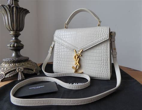 ysl mini cassandra white|ysl mini cassandra bag.